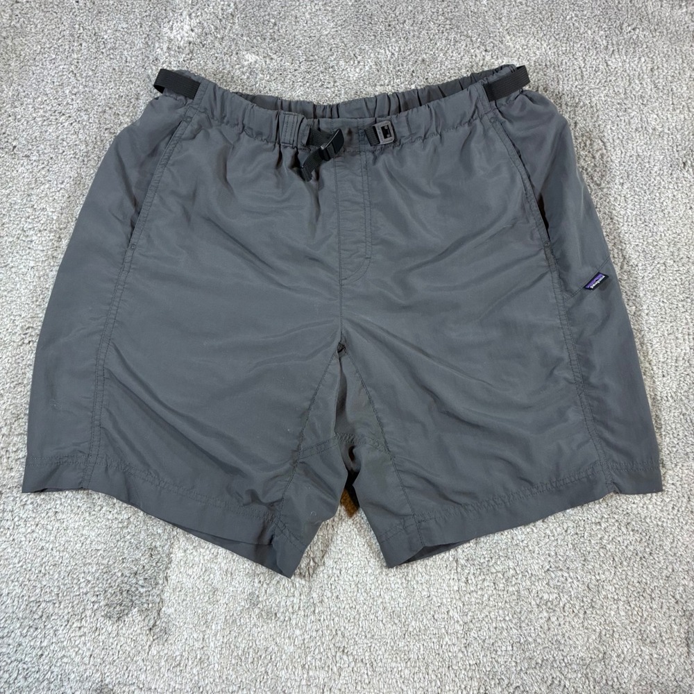 Patagonia Gi III Water Shorts Mens Large Grey Nylon Hiking Climbing Camping